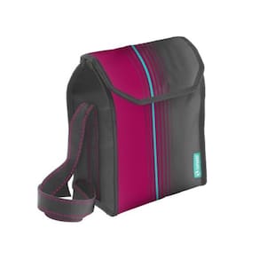 Bolsa Térmica Isopor Lanche 6 Litros Com Alça Rosa