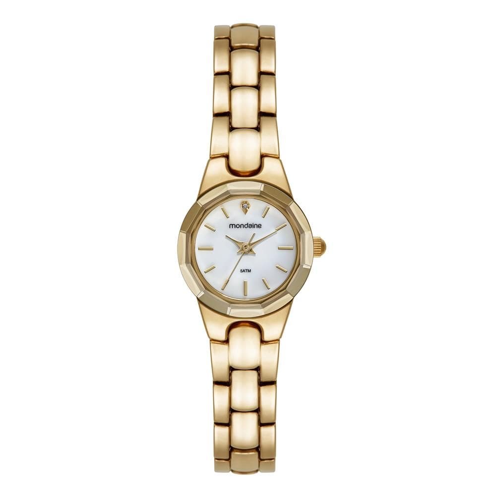 Relogio Mondaine Feminino Ref: 32917lpmvdm1 Bracelete Dourado