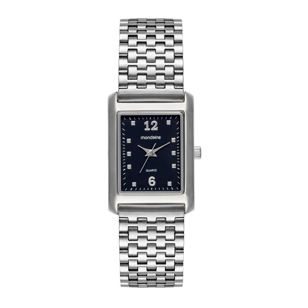 Relogio Mondaine Feminino Ref: 32921l0mvne3 Retangular Prateado