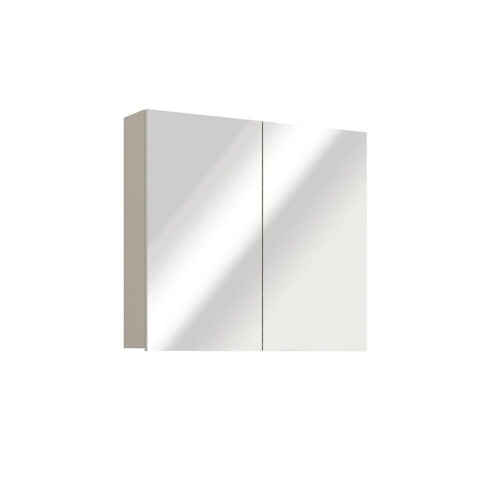 Espelheira para Banheiro em Mdf Marrom Panna