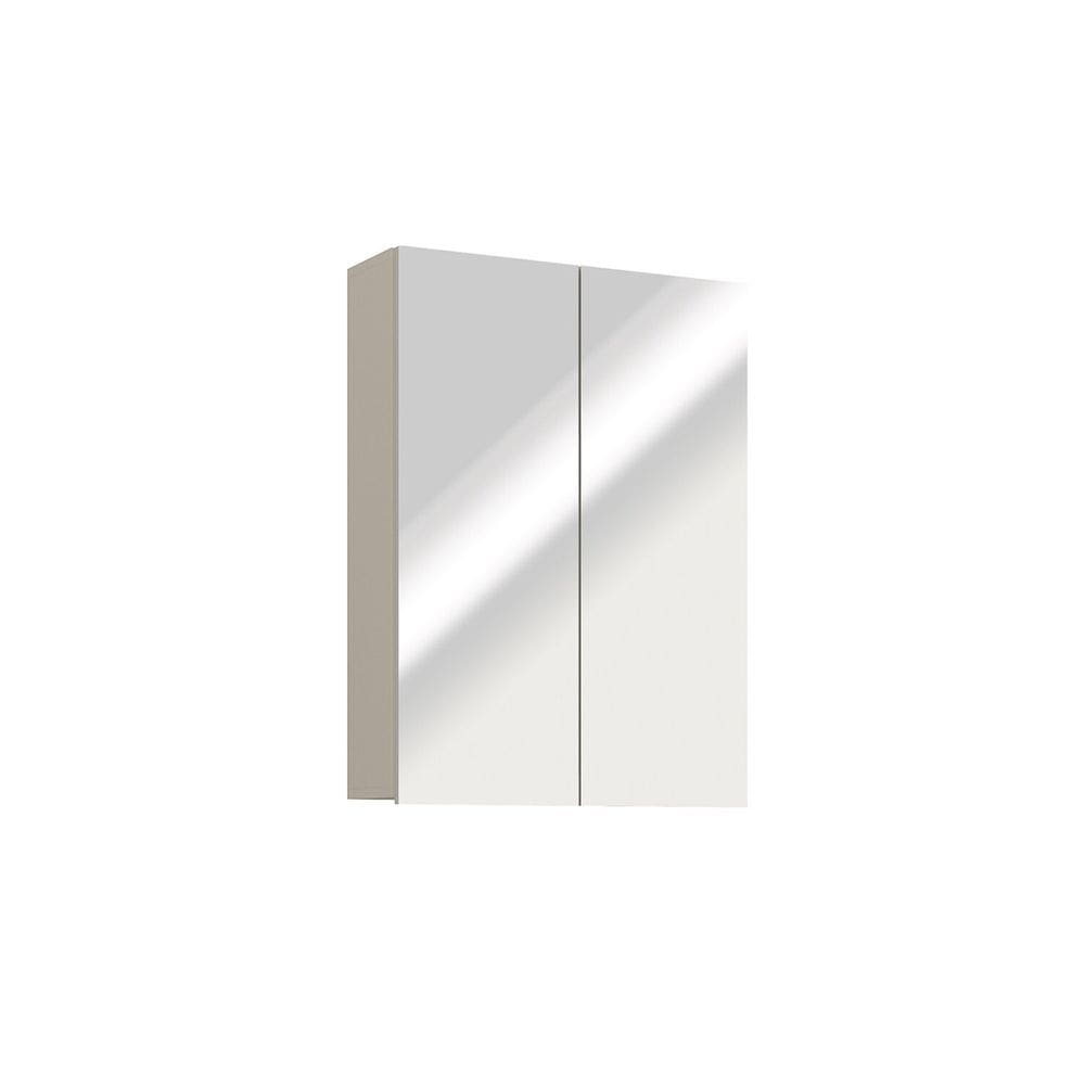 Espelheira para Banheiro em Mdf Marrom Panna