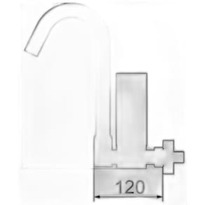 Torneira Acqua Due Class 1144 C24 Com Filtro Parede Cromada