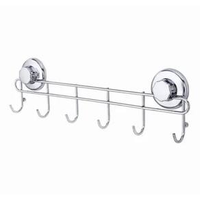 Cabide Multiganchos Com Ventosa Aço Inox Avi/Mg Astra