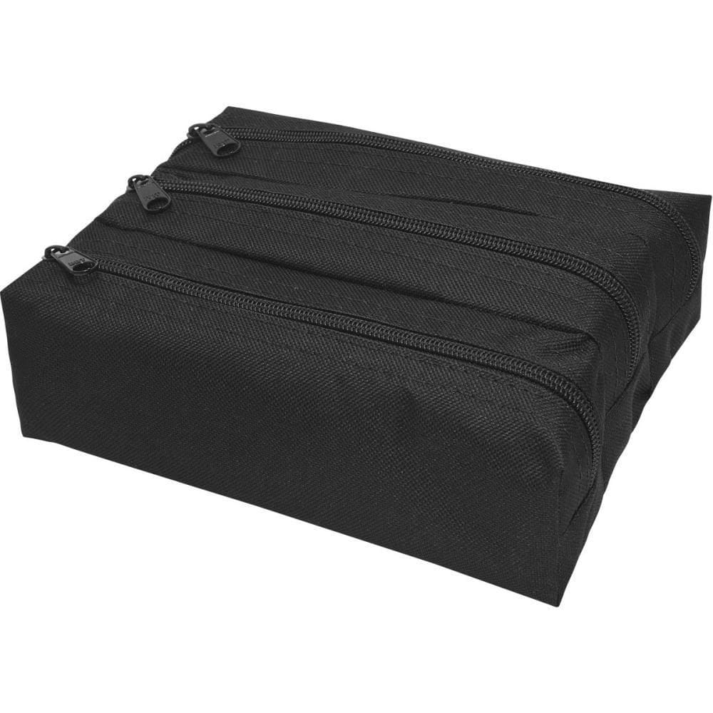 Estojo Triplo Lona / Nylon 600 Preto - Reflex