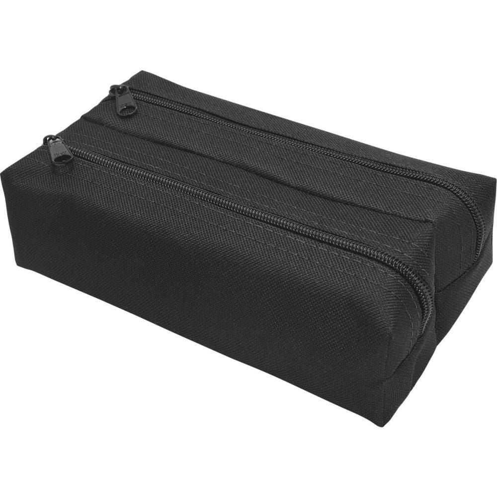 Estojo Duplo Lona / Nylon 600 Preto - Reflex