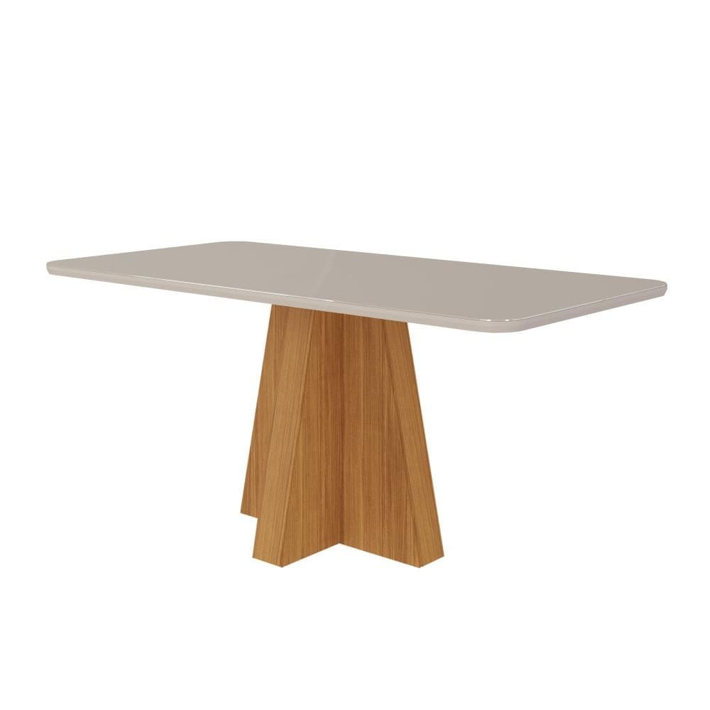 Mesa De Jantar 6 Lugares 160cm Maite Cimol