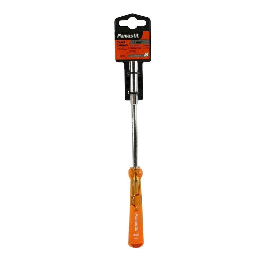 Chave Canhão Famastil Cromo Vanadio 6mm