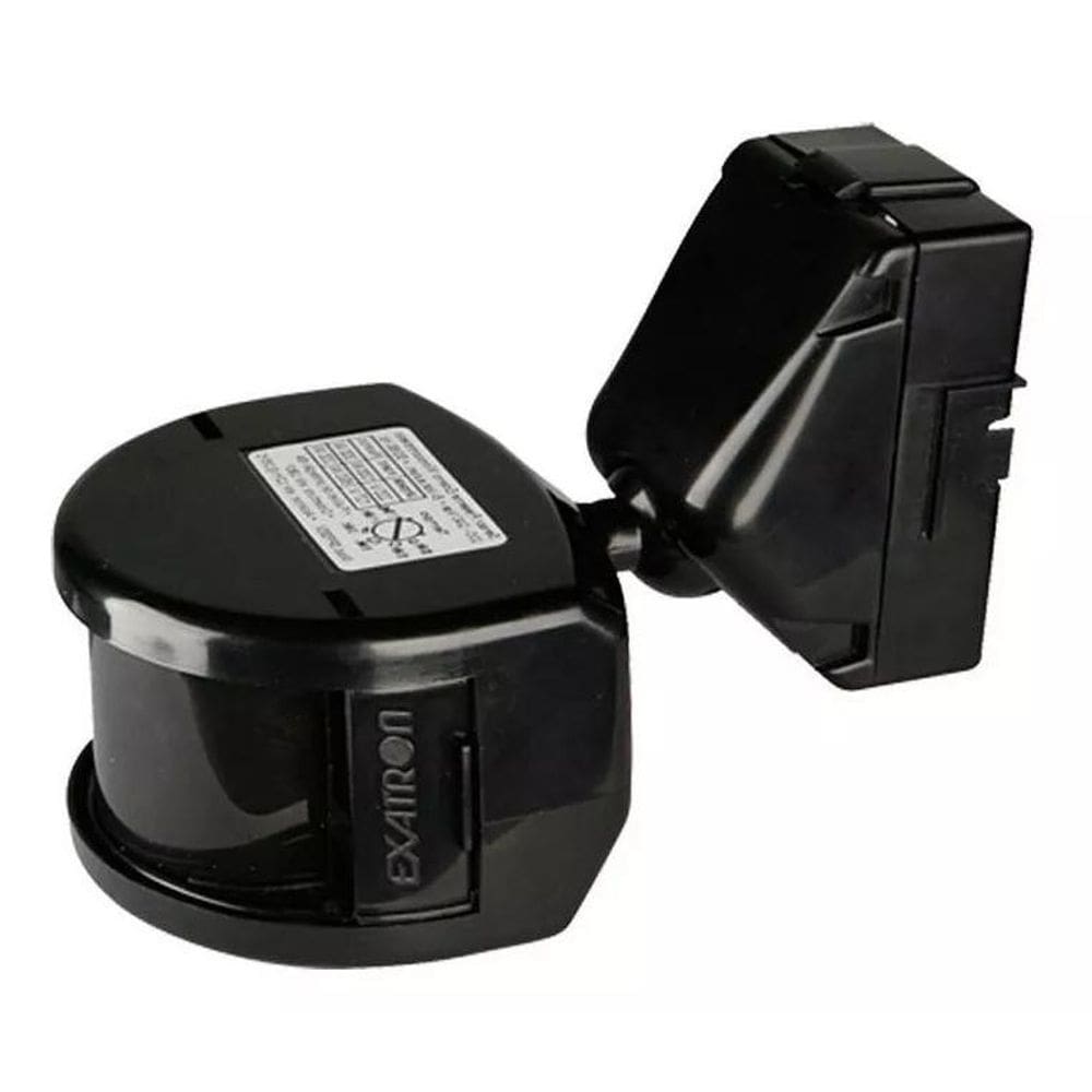 Sensor De Presença Frontal Externo Preto Spf0Expt