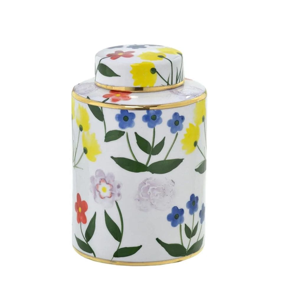 Potiche Color Primavera Decorativo 19Cm