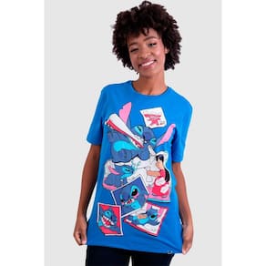 Camiseta Disney Stitch Fotos - Piticas