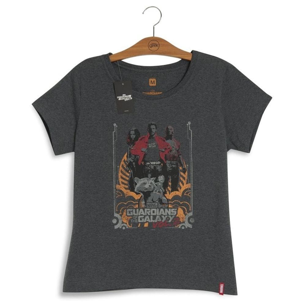 Camiseta Feminina Guardioes Da Galaxia Vol.2 - Marvel