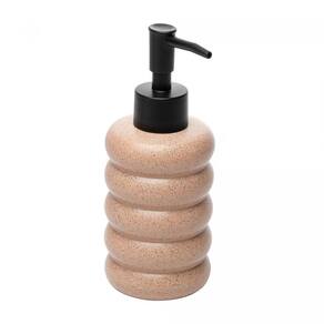 Porta Sabonete Liquido Elipse 280Ml Nude Ceramica