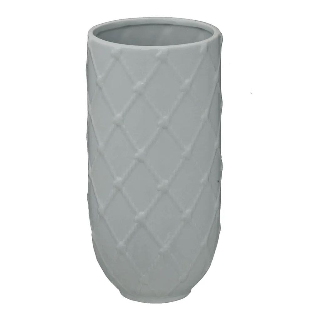 Vaso Decorativo Noruega 25Cm Ceramica Dolomita