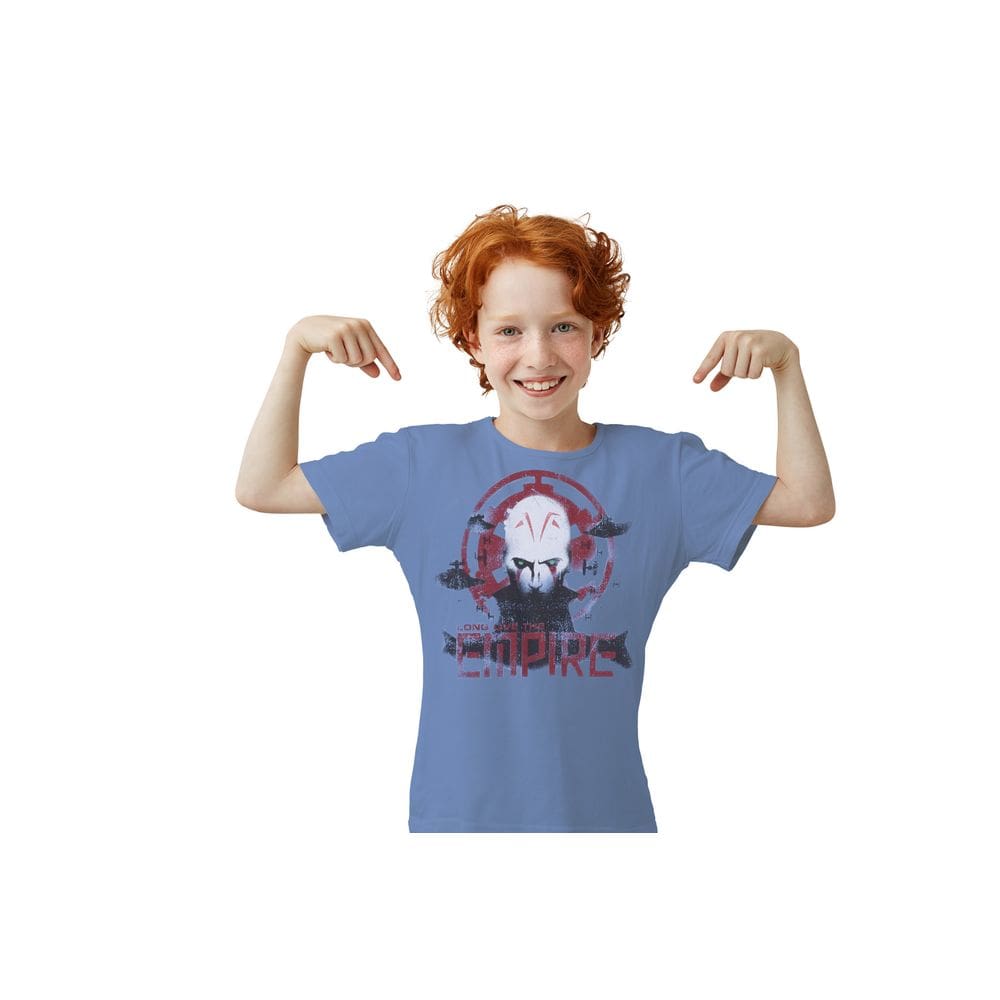 Camiseta Infantil Star Wars Vida Longa Ao Imperio