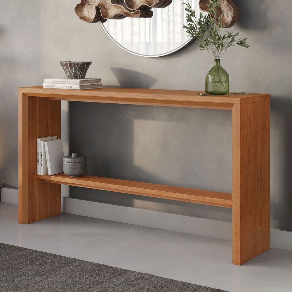 Aparador Premium 1 Prateira 100% Mdf Naturallle - Mavaular