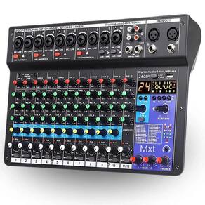 Mesa De Som 12 Canais Mx12A Com Efx/Usb/Bluetooth