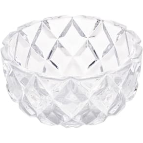Centro De Mesa Fruteira 18x10cm Cristal Deli Diamond Lyor