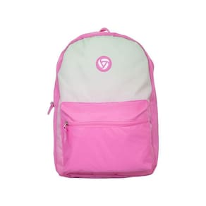 Mochila Casual Yins Gradiente Em Poliéster Rosa Rosa