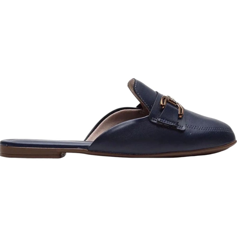 Mule Feminina Casual Dia a Dia Passeio Trabalho Conforto Detalhe Metalizado Beira Rio 4323.100