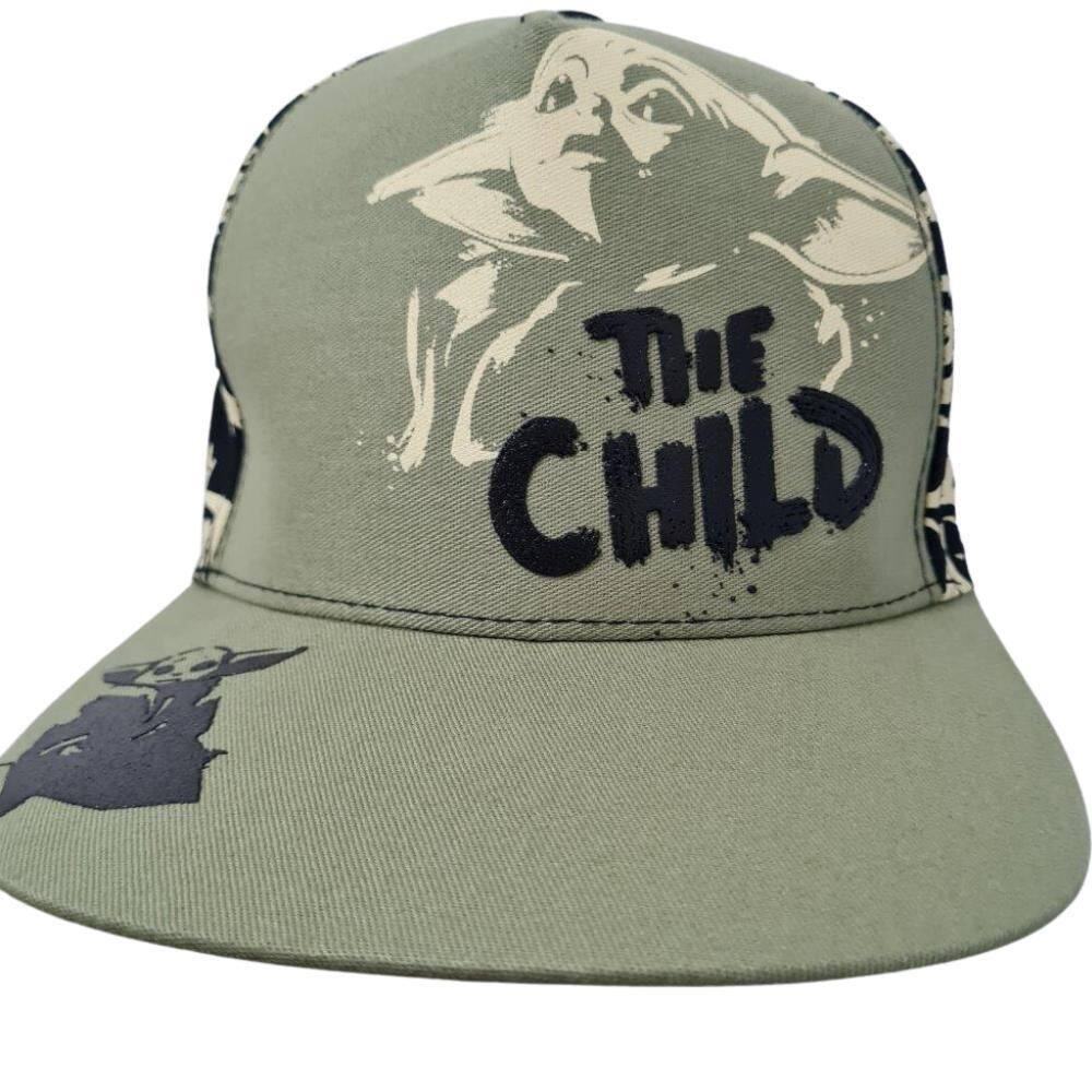 Boné Baby Yoda Unissex Adulto Oficial Verde