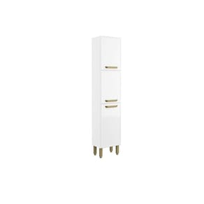 Paneleiro de Cozinha Bella c/ 3 Portas 40cm Branco - Bertolini