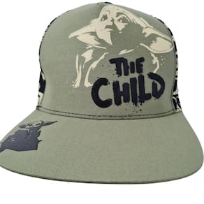 Boné Baby Yoda Unissex Adulto Oficial Verde