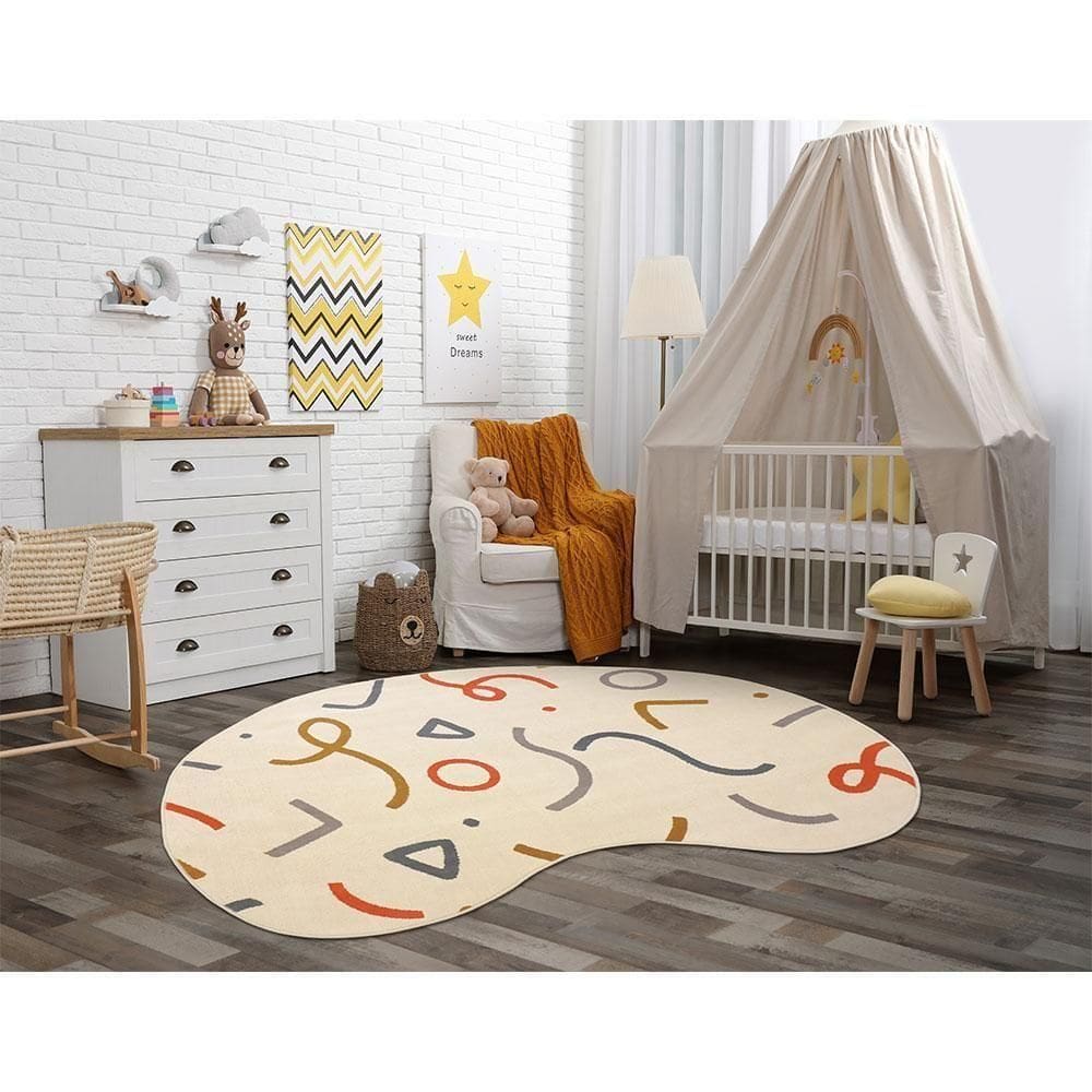 Tapete Para Sala Vibe Belle Org. Feijão 1,45x1,95 São Carlos