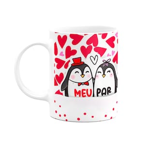Caneca Namorados - Meu par - Você coisou meu coração