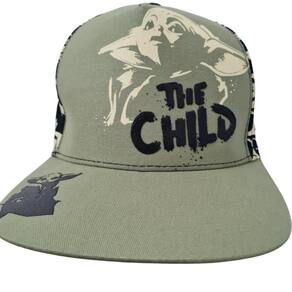 Boné Baby Yoda Unissex Adulto Oficial Verde