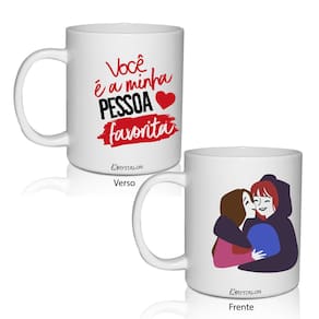 Caneca 300 Ml Policarbonato Namoradas Casal Lgbt