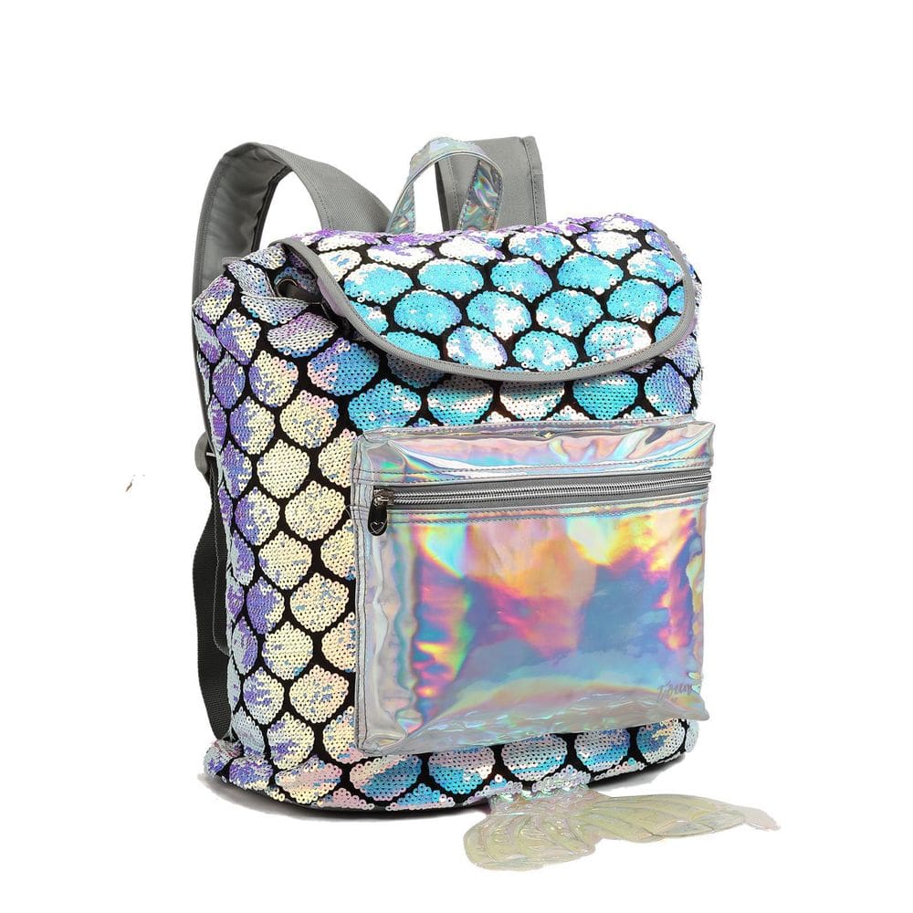 Mochila Sereia Paete Feminina Shoulder Bag Blogueira