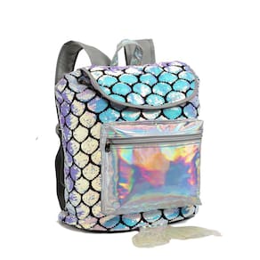 Mochila Sereia Paete Feminina Shoulder Bag Blogueira