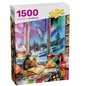 Quebra-cabeça 1500 peças Chalé Norueguês