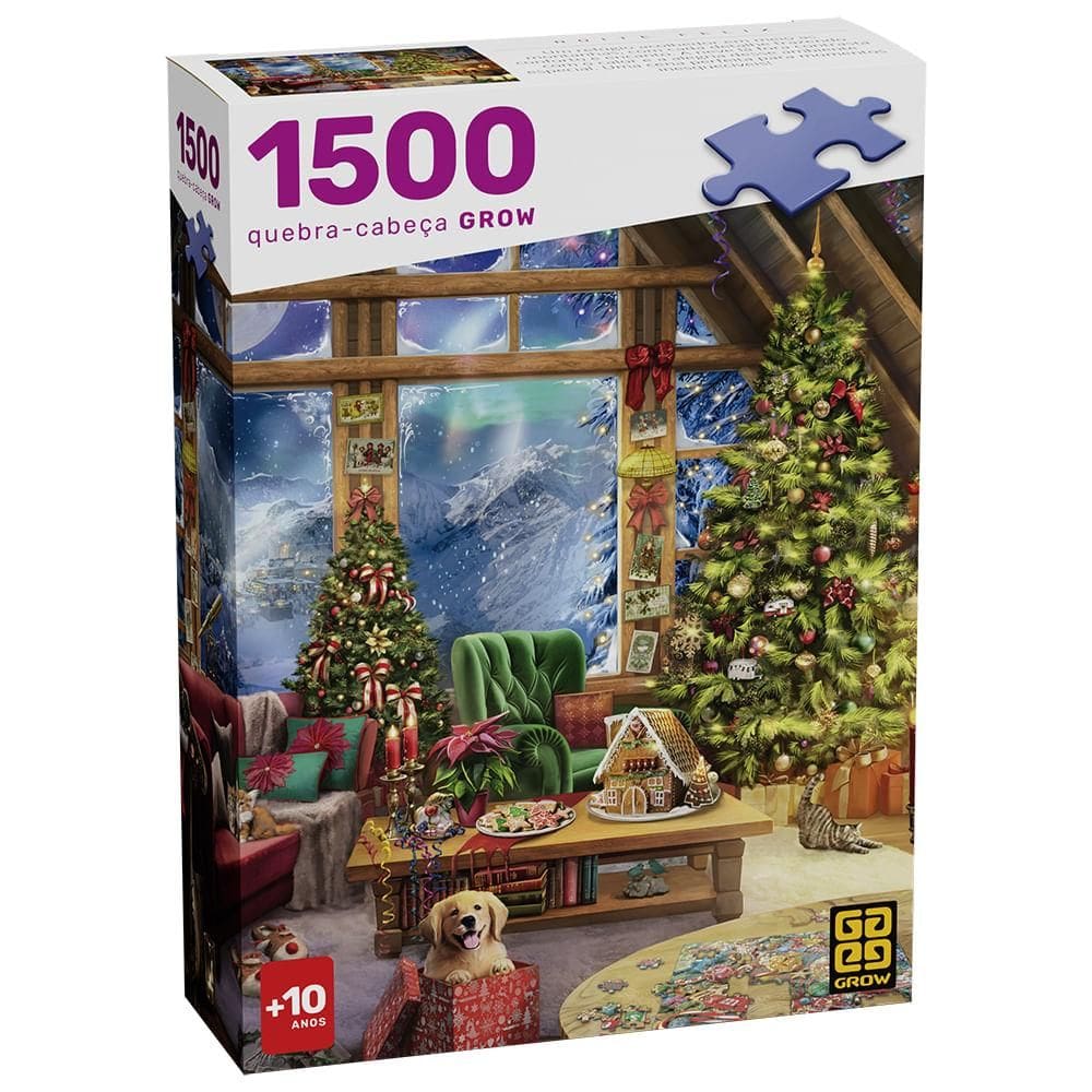 Quebra-cabeça 1500 peças Noite Feliz