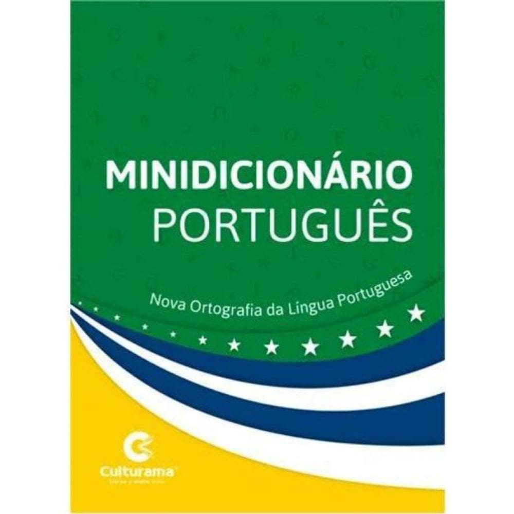 Minidicionário Escolar Português Culturama Bolsa Escolar