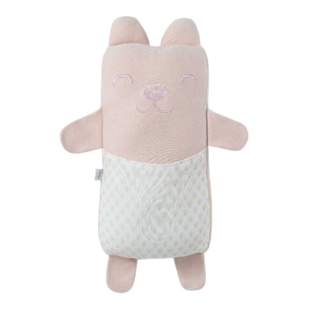 Naninha Bebê Agarradinho Urso New Baby Rosa Pêssego - Hug