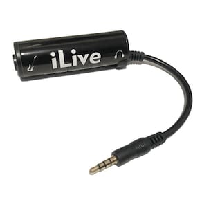 Interface Cabo Adaptador Guitarra Violão Baixo Celular Ilive