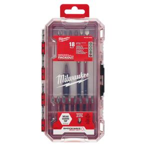 Conjunto de brocas Driver Milwaukee 48-32-4403 18 peças