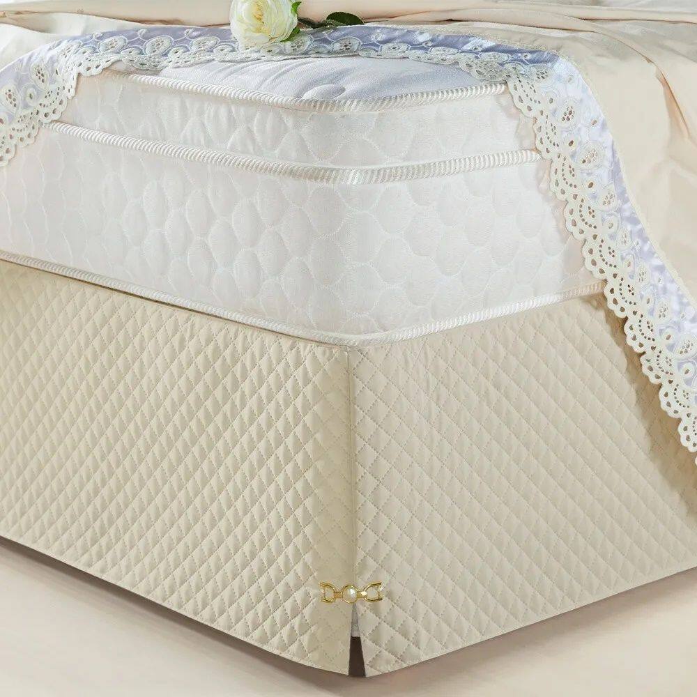 Saia Box Casal Padrão Matelassado Serve Para Cama Baú