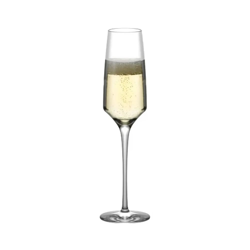 Taça de Cristal Para Espumante Champagne Eleganza Fracalanza