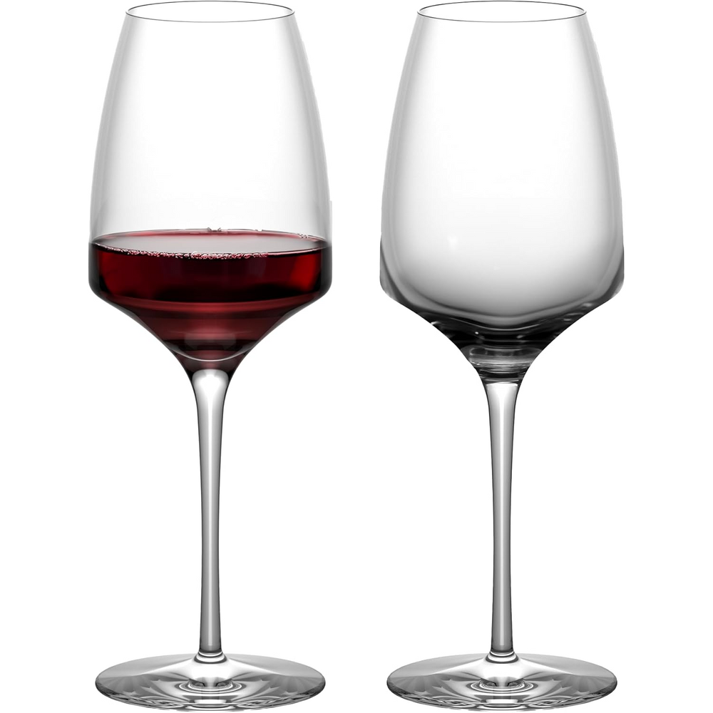 2 Taça de Cristal Para Vinho Tinto Eleganza Fracalanza 440ml