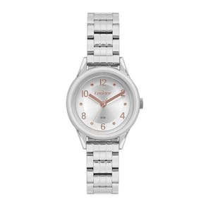 Relógio Condor Feminino Ref: Co2035Nar/4K Casual Prateado
