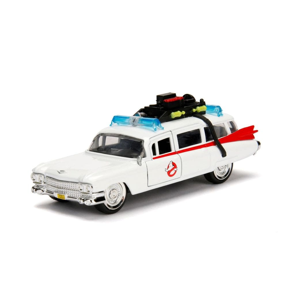 Carro fundido sob pressão Jada Ghostbusters Ecto-1 1:32 em escala para crianças/adultos