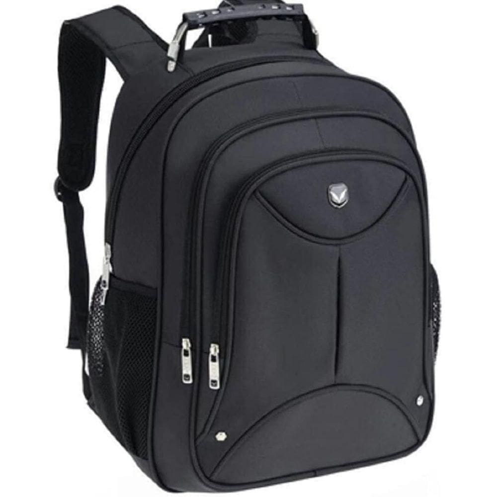 Mochila Costas Bolsa Resistente Executiva Trabalho Masculina Notebook Preta Grande Yepp