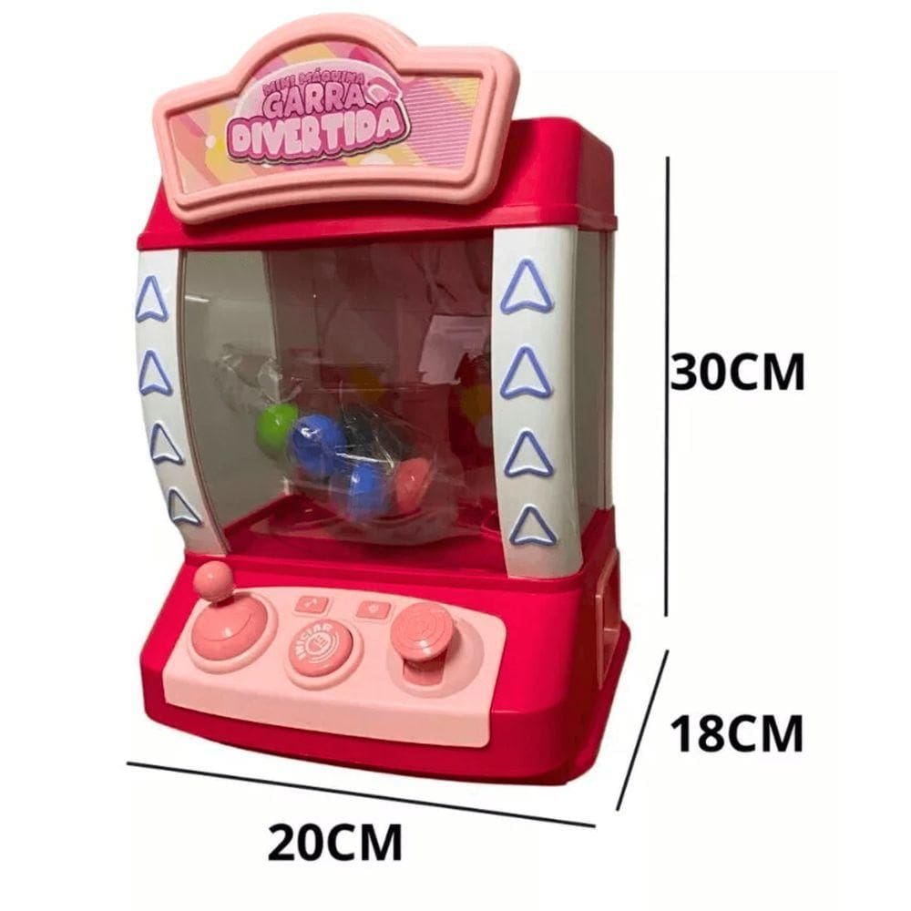 Mini Máquina Garra Divertida- Dm Toys