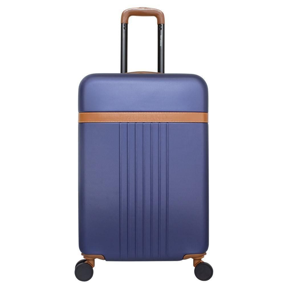 Mala De Bordo Pequena Abs Yins 21199 Cadeado Integrado Rodas Duplas Giro 360º Azul P