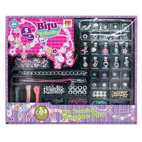 Kit Fashion Plus Biju Collection - Dm Toys