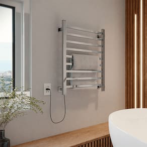 Aquecedor de Toalhas Térmico Quadratto Inox 220v Seccare