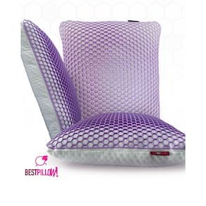 Travesseiro Derma Sleep Antirugas Luxuoso Skincare Exclusivo Super Confortavel Cuidado Pele Colmeia Premium