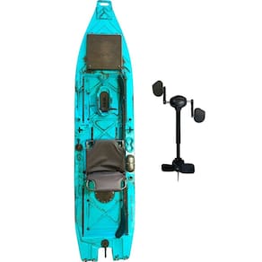 Caiaque Dourado Light com Pedal - Caiaker - Azul